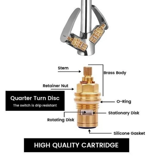 Center Hole Basin Mixer Bath Fittings