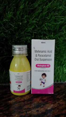 Mefenamic acid Paracetamol suspension