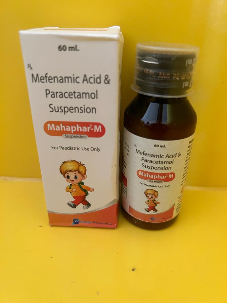 Mefenamic acid Paracetamol suspension