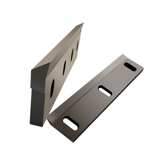 Wood Chipper Blades - Color: Silver