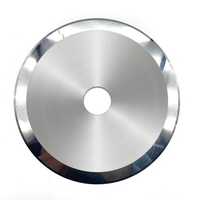 Hss Circular Knives - 5 Inch Round | Polished Silver Stainless Steel, Industrial Usage, Perfect For Cutting Wood And Plastic