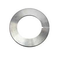 Circular Slitting Knives - High Speed Steel Material, 8 Inch Size, Silver Color | Ideal For Paper Slitting Applications