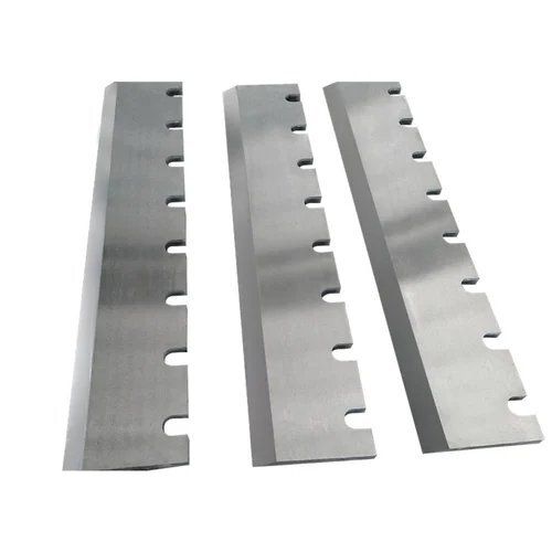 Steel Double Blades Agglomixture Blade - Color: Silver