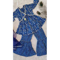 Kids Floral Dress - Cotton, Customized Size, Available In Various Colors - Washable Modern Style For Everyday Wear