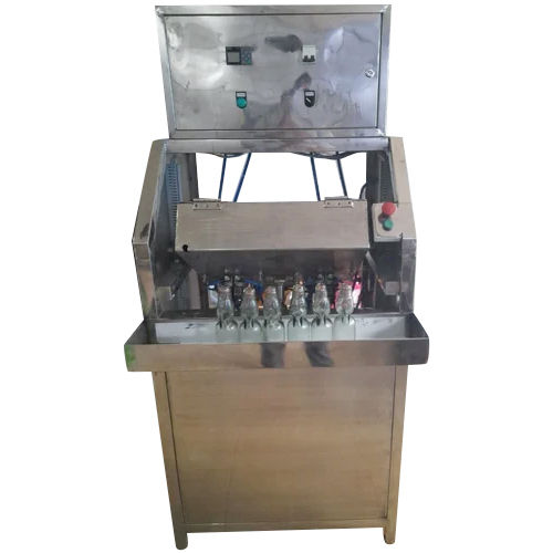 Four Head Goli Soda Filling Machine Application: Beverage