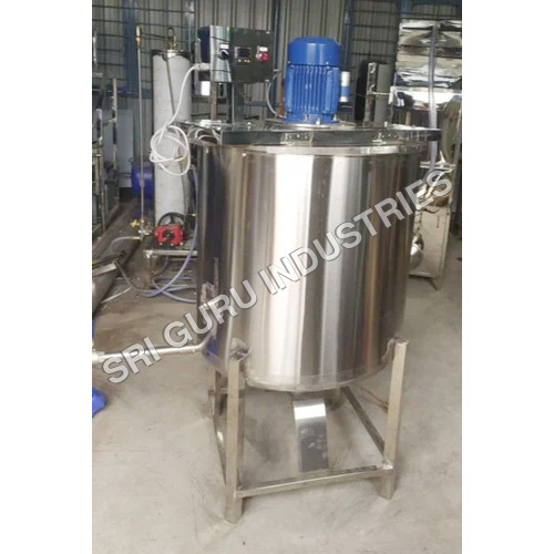 Stainless Steel Mango Pulp Liquid Mixing Tank