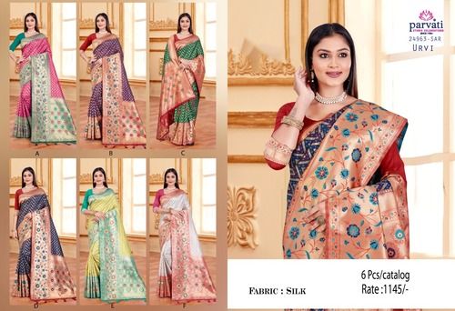 Ethnic Paithani Concept Marathi Tradition Silk Saree-24963