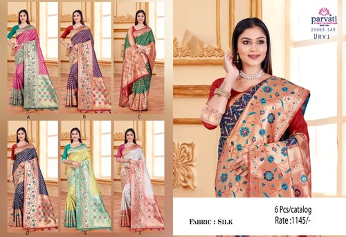 Paithani Concept Marathi Tradition Silk Saree-24963