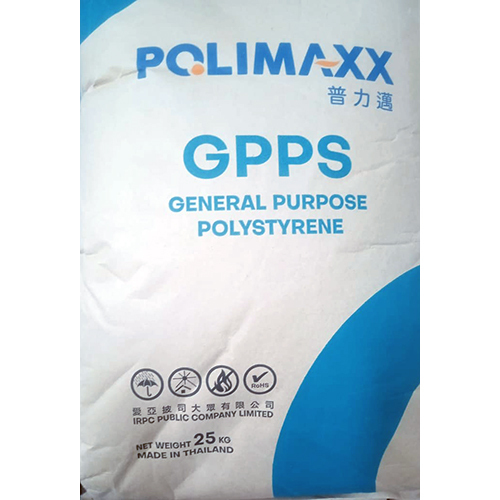 General Purpose Polystyrene Gpps - 960 Density, White Color | 1 Year Warranty, Versatile Pp Material