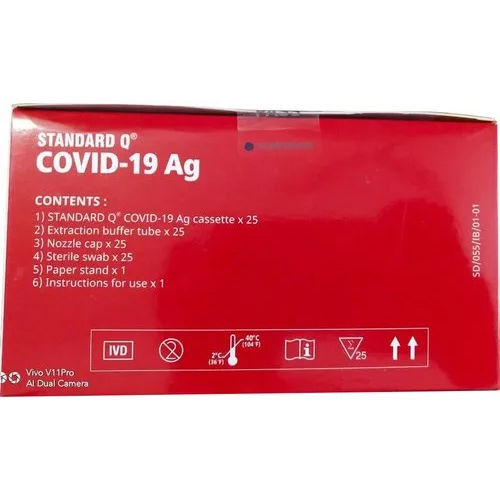 Standard Q Covid 19 Ag Test Kit Keep In A Cool & Dry Place