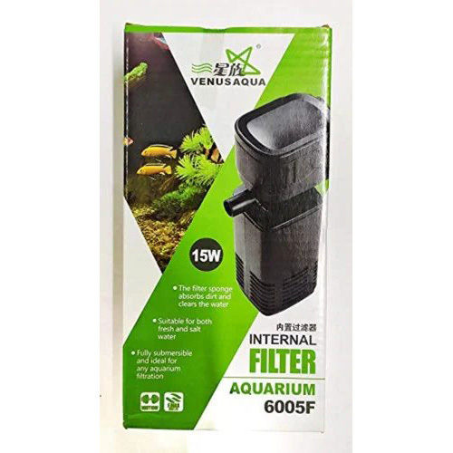 Black Aquarium Internal Filter 6005F