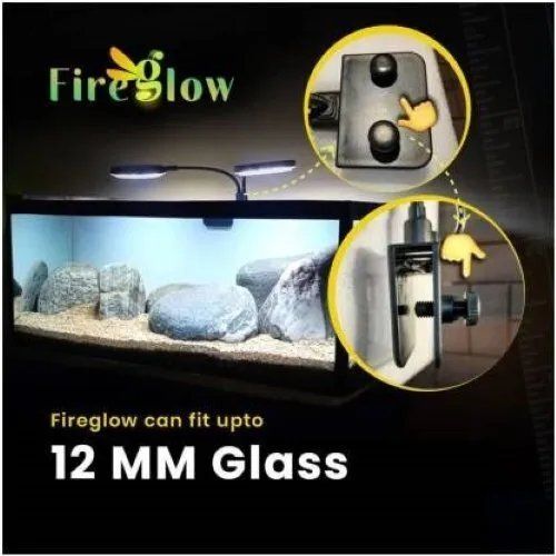 Black Fireglow White Led Aquarium Light