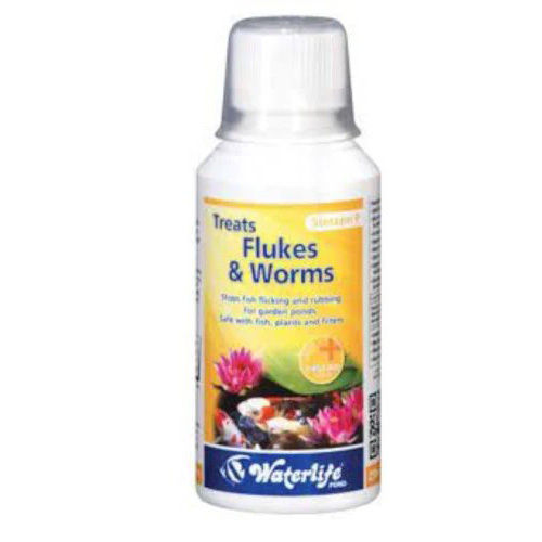 Waterlife Treats Flukes And Worms 500ml