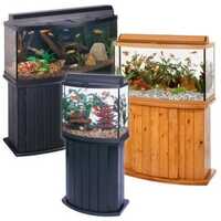 Custom Made Marine Aquarium For Office. House Decoration With Cabinet