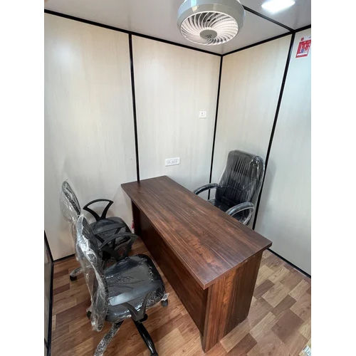 White Mobile Office Cabin