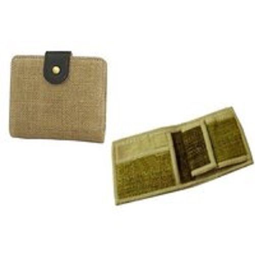 Plain Jute Wallets