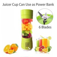 PORTABLE USB ELECTRIC JUICER - 6 BLADES (PROTEIN SHAKER) 0133