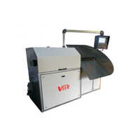 Wb-6 3d Cnc Wire Bender - Steel Wire, 1200x1200 Mm Working Area, 6 Mm Diameter | 4 Axis, 50 Meter/min Pulling Speed, 180 Degree Bending Angle, Multicolor Painted