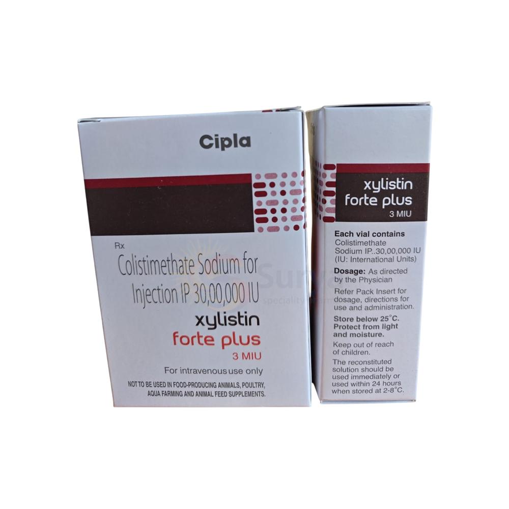 Colistimethate Sodium 3 MIU Injection (XYLISTIN FORTE PLUS 3 MIU)