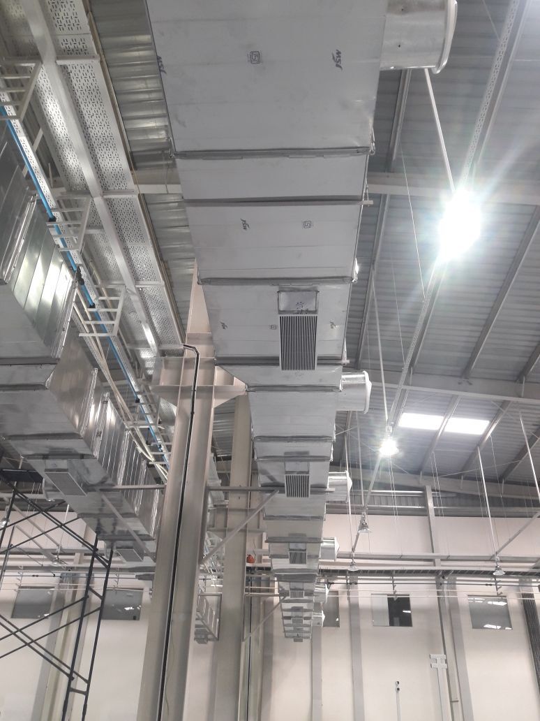 Industrial Ducting And Cooling System