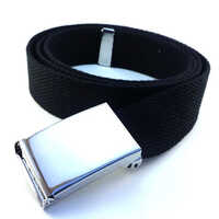 Security Guard Belt Buckle - Metal Construction, Various Sizes Available, Silver Color | Fits Different Belts, Elegant Packaging In A Packet