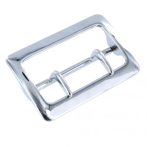 Silver Double Tongue Ss Belt Buckles