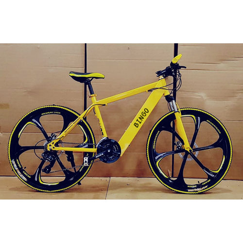 YELLOW 21 GEARS MTB CYCLE