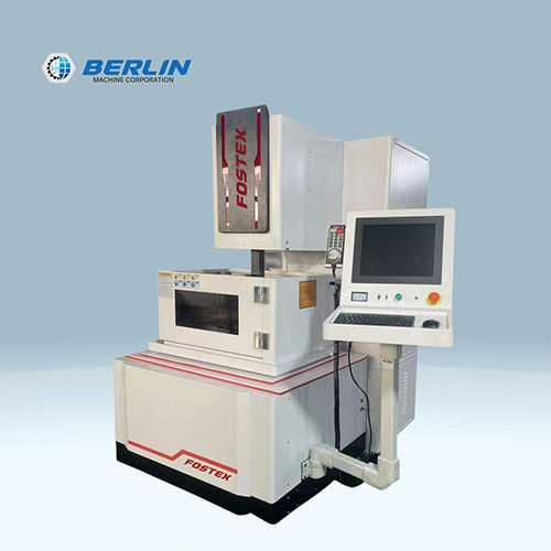 White Cnc Wire Cut Edm Machine