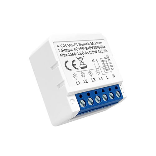 Smart Life Mini Smart Switch 4X2.5A - Color: White