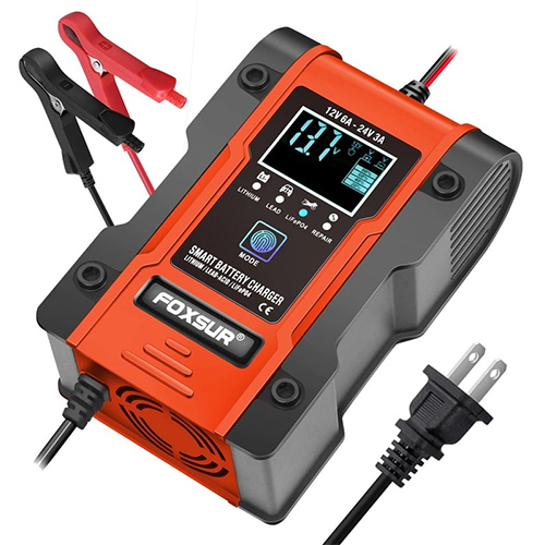 7 Stage Battery Charger 12V 6Amp (All Type)