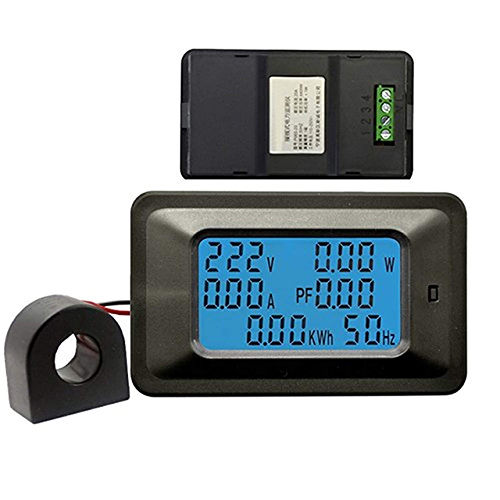 Plastic Digital Energy Meter With Blue Back-Lit Display