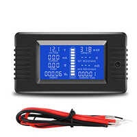Plastic Dc Digital Battery Tester 9 In 1 0-200v 10a