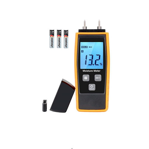 Wood Moisture Meter With 3Xaaa Battery - Material: Plastic