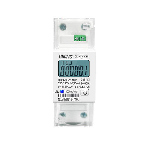 Single Phase Energy Meter Bi-directional Din Rail Mounted 100a