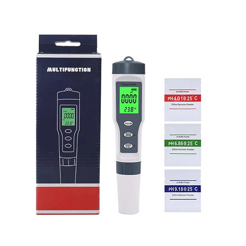 Plastic 3 In 1 Water Quality Tester With Battery