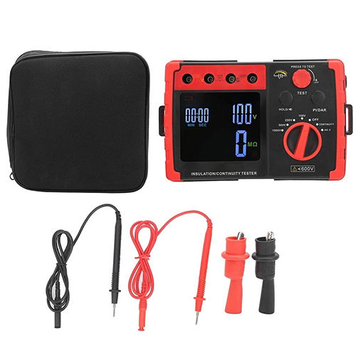 Digital Insulation Resistance Tester with 6xAA Battery