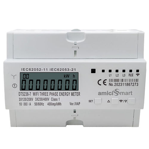 3 Phase Wifi Energy Meter And Over Load Protector With Wisen Operated Application: Commercial