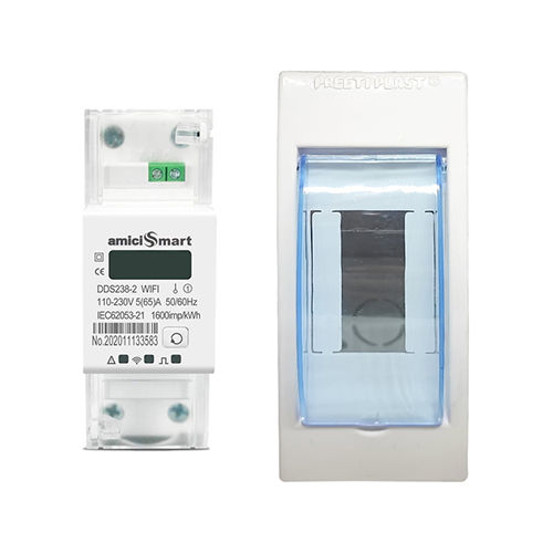 1- Phase Smart Wifi Energy Meter- Alexa Compatible With Mount Application: Commercial