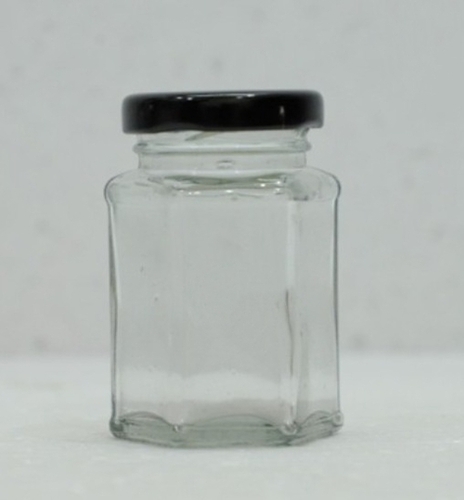 250 ML. Hexagonal jar