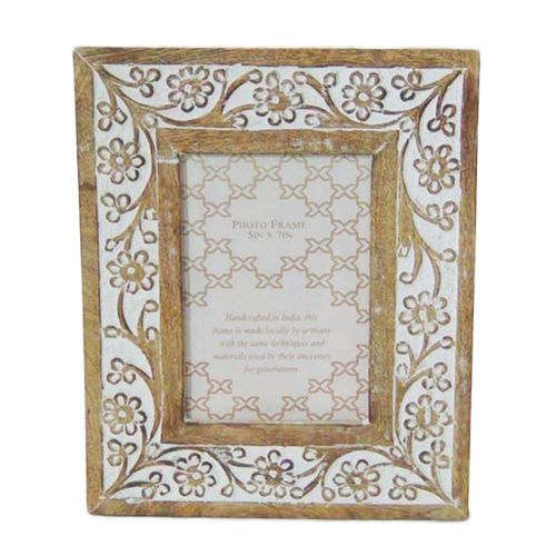 Brown 4X6 Inch Mango Wood Photoframe