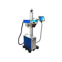 Irrigation Pipe Laser Marking Machine - Co2 Laser Technology, New Blue Design | High-speed Durable Marking, Customizable Texts And Logos, Meets Industry Standards