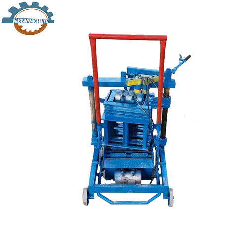 Kl2-45 Small Manual Hollow Concrete Block Brick Making Machine - Dimension (L*W*H): 900X700X1100 Millimeter (Mm)