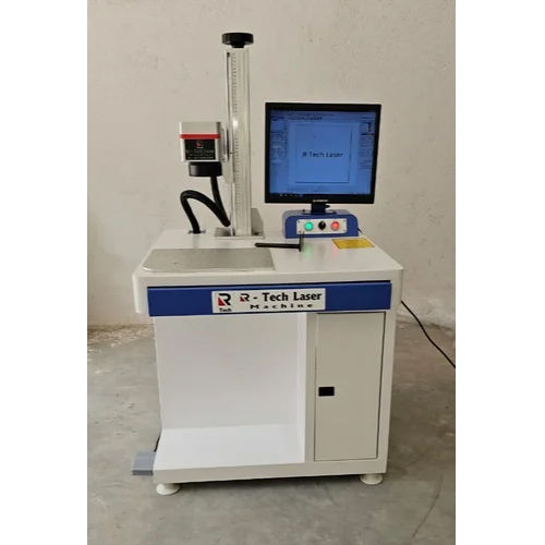 White Automatic Jewellery Hallmarking Machine