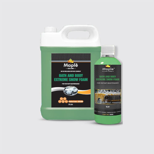 Maple Bath & Body Extreme Snow Foam For Car wash Car Washing Liquid Price  in India - Buy Maple Bath & Body Extreme Snow Foam For Car wash Car Washing  Liquid online