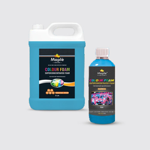 Blue Colour Car Foam Wash