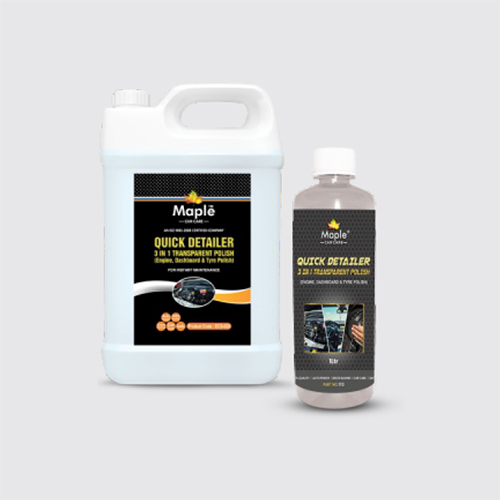 Quick Detailer 3 in 1 Transparent Polish