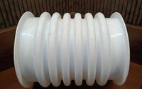 Milky White Silicone Rubber Bellow