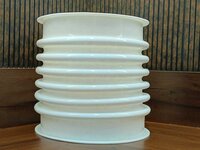 Milky White Silicone Rubber Bellow