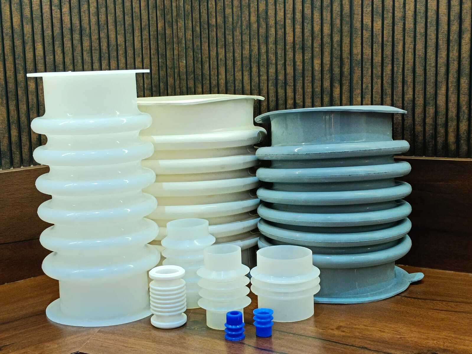 Milky White Silicone Rubber Bellow