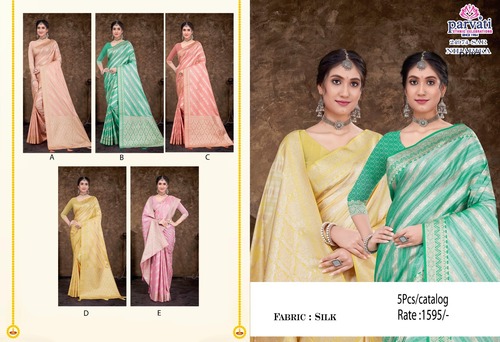 Silk Banarasi Saree For Indian Wedding-24974